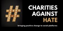Charities against hate banner
