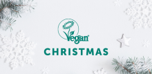 Vegan Trademark Christmas Banner