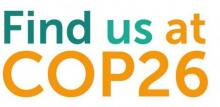 Find us at COP26