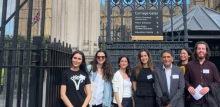 Lobby Day supporters and Vegan Society staff group photo