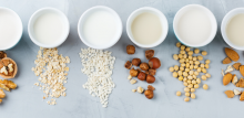 different types of dairy free milk
