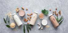 Variety of plant-milks and ingredients