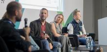 Panel discussion at Sustainable Foods 2025 event