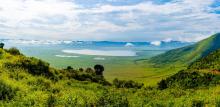View over Ngorongoro Crater, Tanzania, East Africa (UNESCO World Heritage Site)