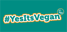 #Yes It's Vegan Vegan Society Campaign Banner
