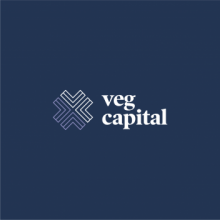 VEG Capital Logo in navy blue