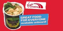 Virgin Trains vegan breakfast meal