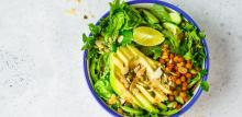 Vegan salad bowl