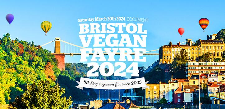 Bristol Vegan Fayre 2024 graphic