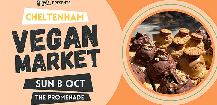 Cheltenham vegan fair October graphic