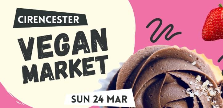 Cirencester Vegan Fair - March 2024 graphic