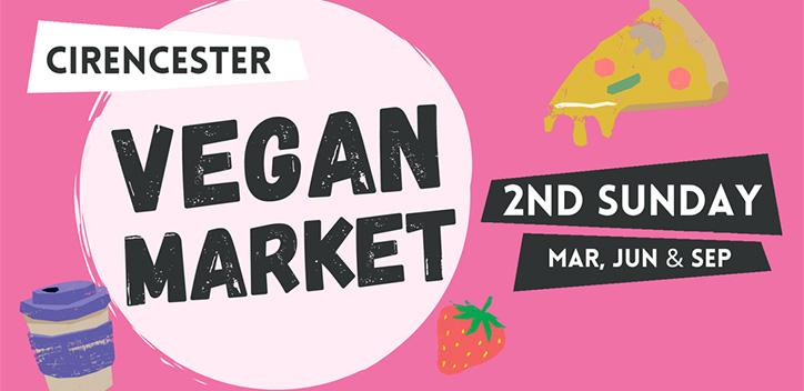 Cirencester vegan fair event graphic