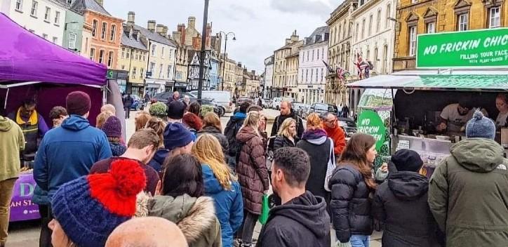Cirencester vegan market 