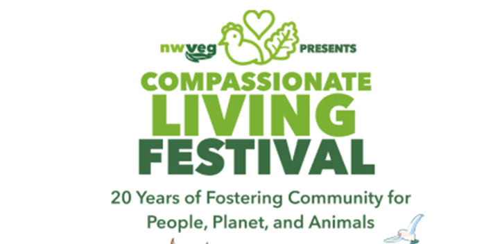 Compassionate living festival graphic