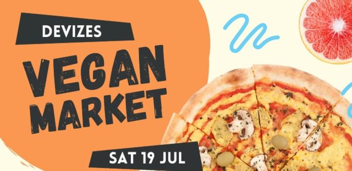 Devizes vegan market graphic