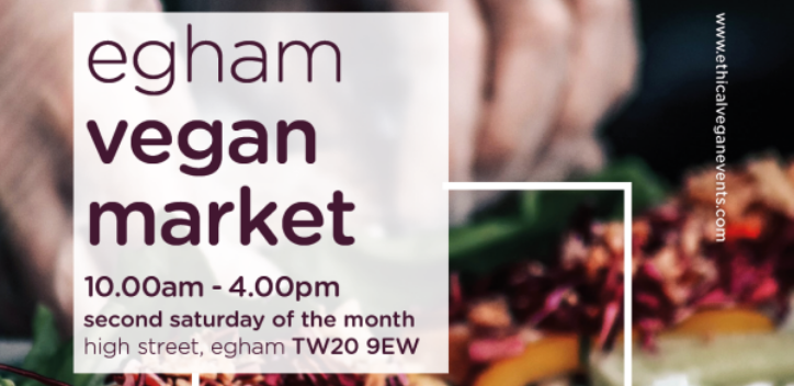 Egham Vegan Market Banner 