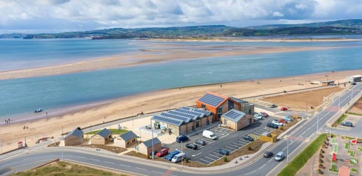 View of Exmouth beach