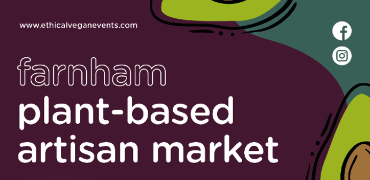 Farnham plant-based artisan market graphic