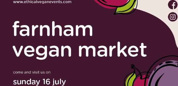 Farnham vegan market graphic