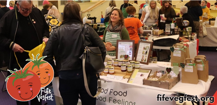 Fife Vegfest event stall