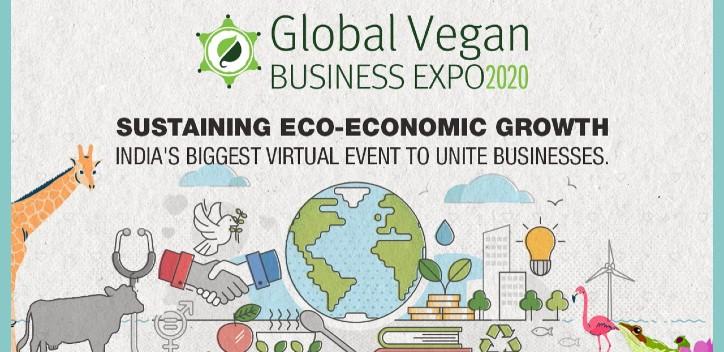 Global Vegan Business Expo India Banner
