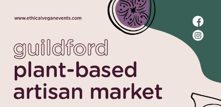 Guildford plant-based artisan market graphic