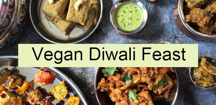 Vegan Diwali Feast MadeinHackney Banner