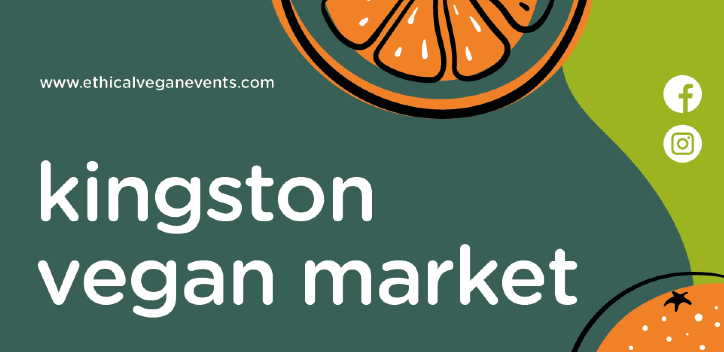 Kingston vegan market graphic