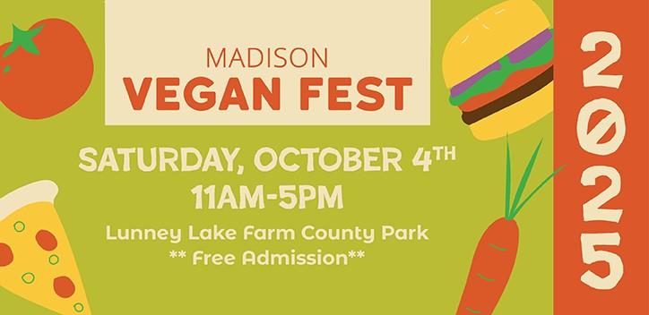 Madison vegan fest graphic
