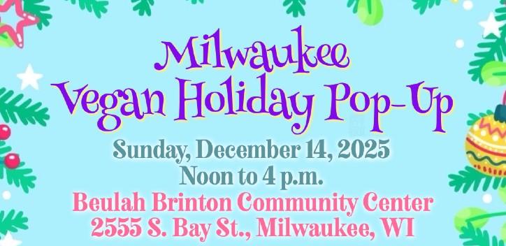 Milwaukee Vegan Holiday Pop-Up graphic