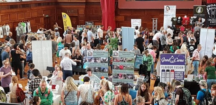 Pudsey Vegan Festival market stalls