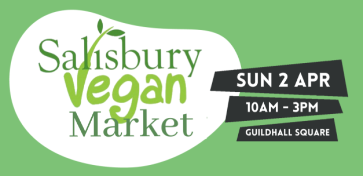 Salisbury vegan market banner