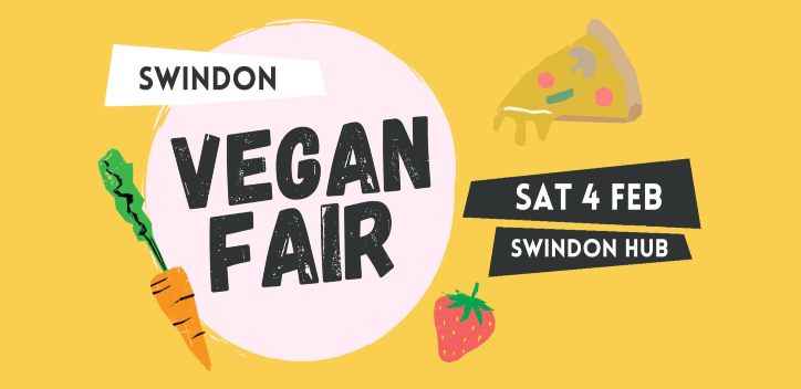 Swindon February Vegan Fair graphic