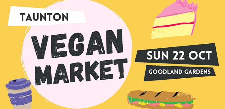 Taunton vegan market october graphic