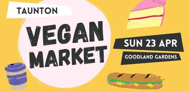 Taunton vegan market banner