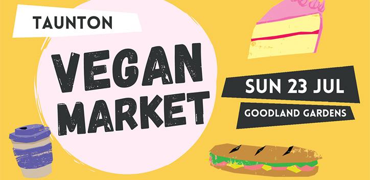 Taunton vegan market graphic