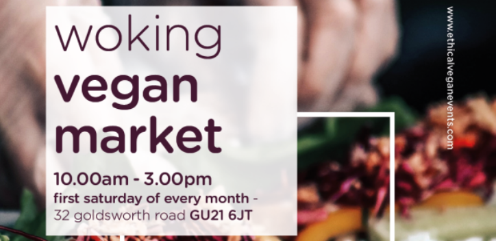 Woking Vegan Market banner 