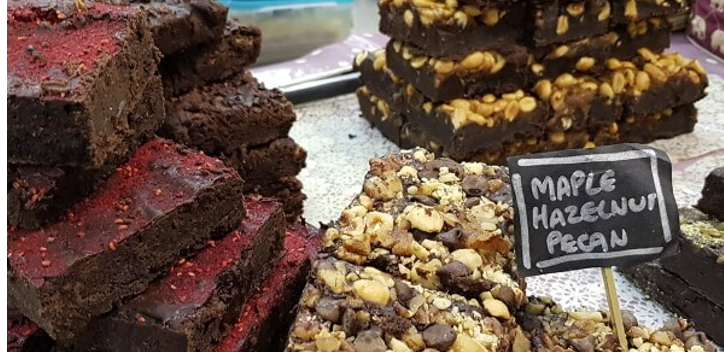 York vegan festival cake stall