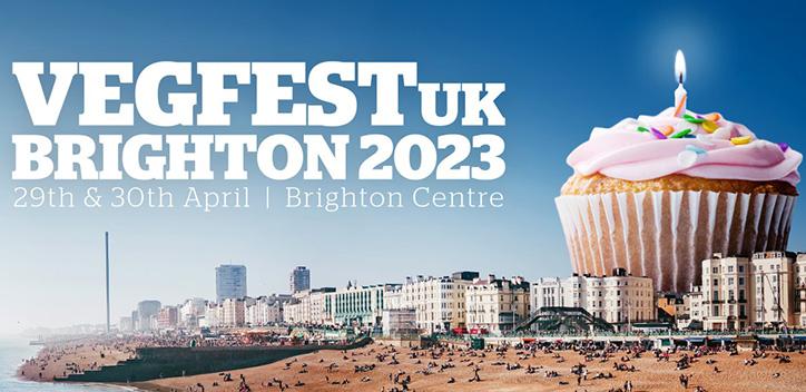 brighton vegfest 2023 graphic