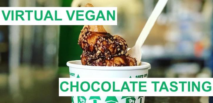 Virtual Vegan Chocolate Tasting Banner Image