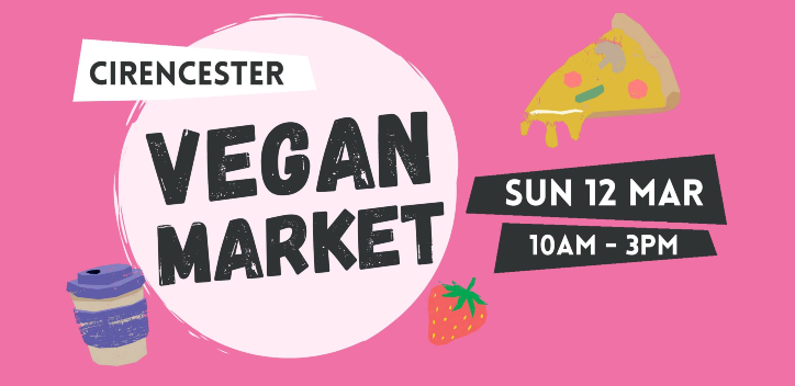 cirencester vegan fair event banner