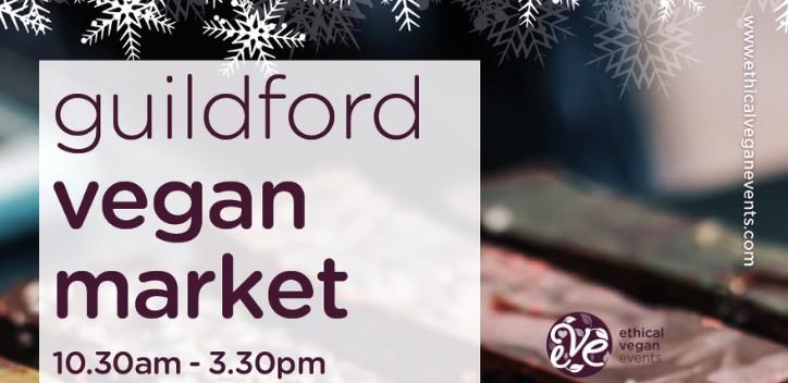 guildford vegan market banner