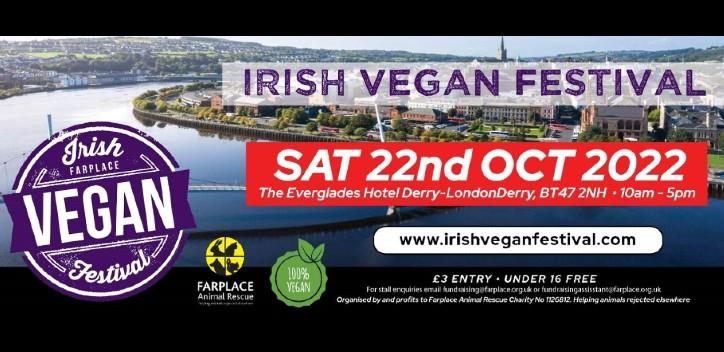 Irish vegan festival banner
