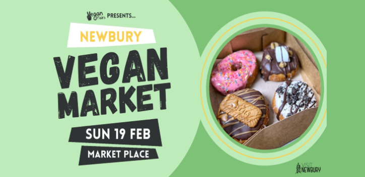 Newbury vegan market graphic