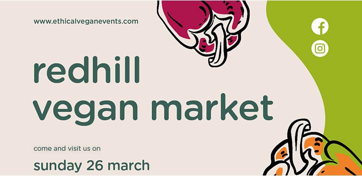 redhill vegan market graphic