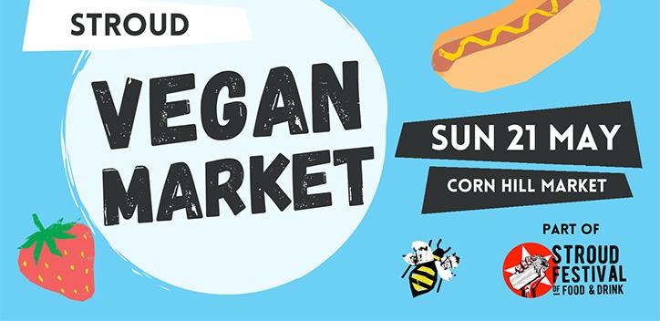 stroud vegan market graphic