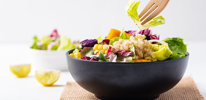 vegan salad bowl photograph