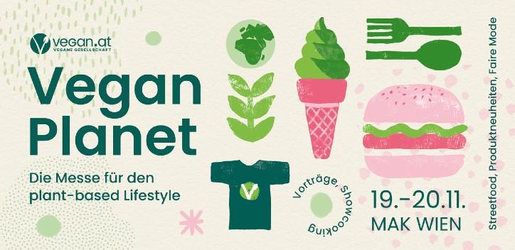vegan planet event banner