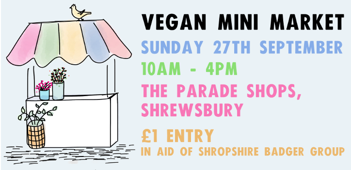 Shrewsbury Vegan Mini-Market Banner