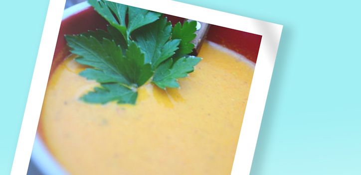 Tomato turmeric soup | The Vegan Society